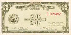 Image #1 of 20 Centavos ND (1949)