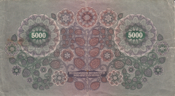 5000 Kronen 1922 (2. I.)