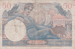 Image #2 of 50 Francs ND (1947)