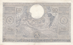 Image #2 of 100 Francs = 20 Belgas 1943 (12. IV.)