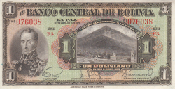 1 Boliviano L.1928 - 2