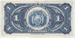 1 Boliviano L.1928 - 2
