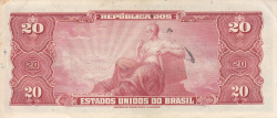 Image #2 of 20 Cruzeiros ND (1943)
