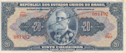Image #1 of 20 Cruzeiros ND (1943)