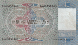 Image #2 of 10 Gulden 1940 (19. VII.)