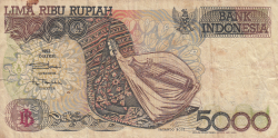 Image #1 of 5000 Rupiah 1992/2000