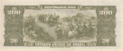 Image #2 of 200 Cruzeiros ND (1961)