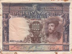 1000 Pesetas 1925 (1. VII.) (1936)