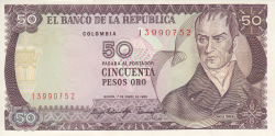 50 Pesos Oro 1983 (1. I.)