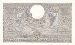 Image #1 of 100 Franci - 20 Belgas 1942 (26. XI.)