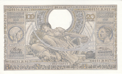Image #2 of 100 Francs - 20 Belgas 1942 (26. XI.)