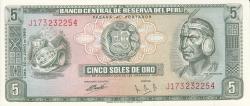 Image #1 of 5 Soles de Oro 1969 (20. VI.)