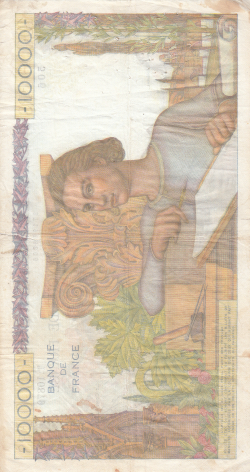 Image #2 of 10,000 Francs 1956 (2. II.)