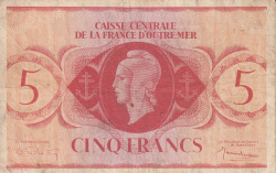Image #1 of 5 Francs L.1944