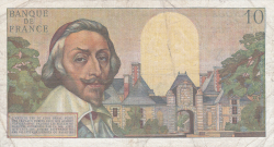 10 Franci Noi (Nouveaux Francs) 1959 (5. III.)