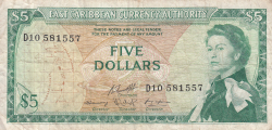 Image #1 of 5 Dolari ND (1965)