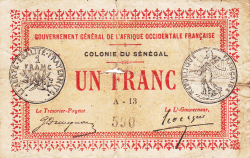 Image #1 of 1 Franc L.1917