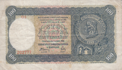 Image #1 of 100 Korun 1940 (7. X.)