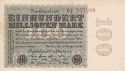 Image #1 of 100 Millionen (100 000 000) Mark 1923 (22. VIII.) - 2