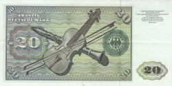 Image #2 of 20 Deutsche Mark 1970 (2. I.)