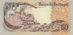 Image #2 of 50 Escudos 1980 (1. II.) - semnături Manuel Jacinto Nunes / Alberto José dos Santos Ramalheira (1)