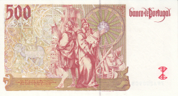 Image #2 of 500 Escudos 1997 (11. IX.) - semnături António José Fernandes de Sousa / Bernardino Manuel da Costa Pereira