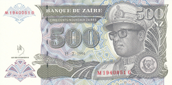 500 Nouveaux Zaires 1994 (15. II.)