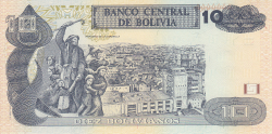 Image #2 of 10 Bolivianos L.1986 (2005)