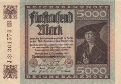 Image #1 of 5000 Mark 1922 (2. XII.)