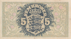 Image #2 of 5 Kroner 1942 - Serie J (1)