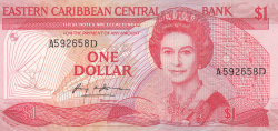 Image #1 of 1 Dolar ND (1985-88)