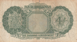 Image #2 of 4 Shillings ND (1953)