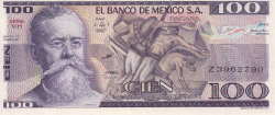 100 Pesos 1982 (25. III.) - Serie VH