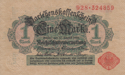 1 Mark 1914 (1917) (12. VIII.)