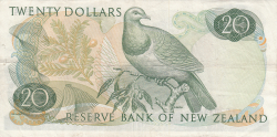 Image #2 of 20 Dolari ND (1967-1968)