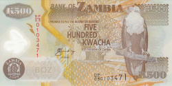 Image #1 of 500 Kwacha 2009
