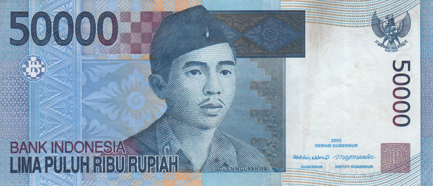 50 000 Rupiah 2005 2006 2005 2011 Issue 50 000 Rupiah Indonesia 