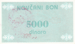 5000 Dinara ND (1992)