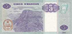 5 Kwanzas 1999 (X.)