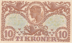 Image #2 of 10 Kroner 1941 - Serie Q (2)