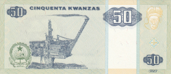 Image #2 of 50 Kwanzas 1999 (X)