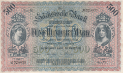 500 Mark 1922 (1. VII.) - Ser. VII.