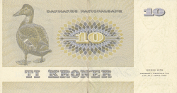 Image #2 of 10 Kroner (19)78 - Prefix B8