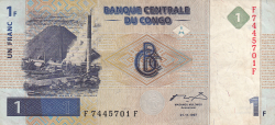 Image #1 of 1 Franc 1997 (1. XI)