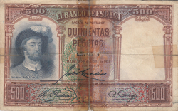 500 Pesetas 1931 (25. IV.)