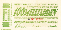 100 Milliarden Mark 1923 (23. X.)