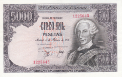 5000 Pesetas 1976 (6. II.)