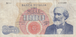 Image #1 of 1000 Lire 1962 (14. VII.)