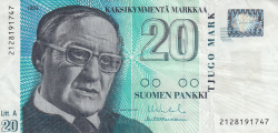 Image #1 of 20 Markkaa 1993 (1997) - signatures Vanhala / Heinonen