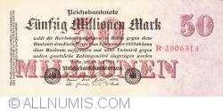 50 Millionen Mark (50 000 000) 1923 (23. VII.)